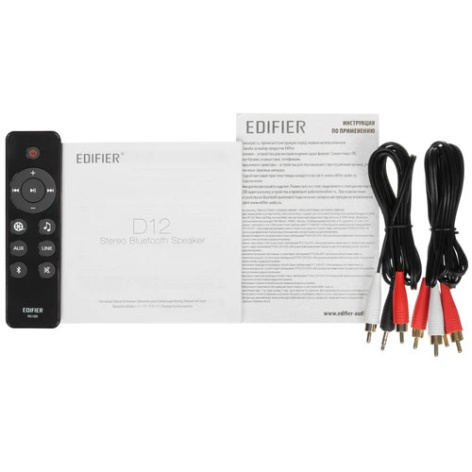 фото Компьютерная акустика 2.0 Edifier D12 Black, Черный, [D12 Black]
