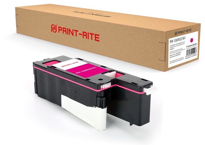 

Картридж Print-Rite PR-106R02761 106R02761 пурпурный (1000стр.) для Xerox Phaser 6020/6022/WC6025/6027, PR-106R02761