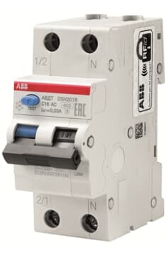 

Автомат дифференциальный ABB 2CSR245072R1204 DSH201R 1P+N 20A 30mA (AC) хар. C, 2CSR245072R1204