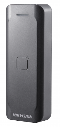 

Считыватель HIKVISION DS-K1802M Частота считывания 13.56МГц; дальность считывания: ≥50 мм; поддержка протокола Wiegand (W26/W34); DC12В; 2Вт; -40 °C.., DS-K1802M