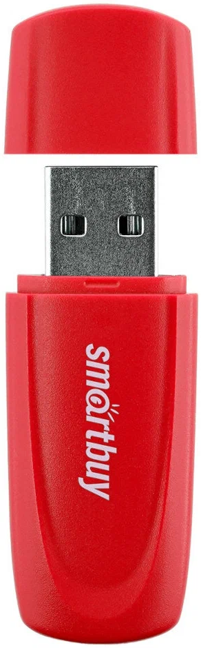 

Накопитель USB 2.0 64GB SmartBuy SB064GB2SCR Scout красный, SB064GB2SCR