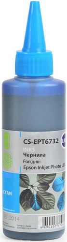 

Чернила Cactus CS-EPT6732 для Epson L800 ,голубой, 70 мл, CS-EPT6732