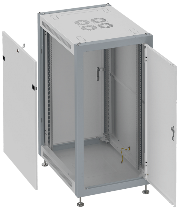 

Шкаф напольный 19", 42U SYSMATRIX SL 6042.722 600x1000x2000mm (ШхГхВ) передняя дверь сплошная металлическая, задняя дверь сплошная металлическая, пово, SL 6042.722