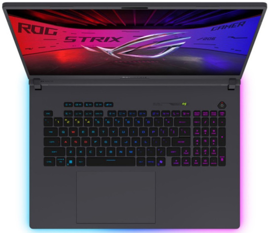фото Ноутбук ASUS ROG Strix G18 G815JMR-TT241 18" (Intel Core i9, 16Гб DDR5, SSD 512 Гб, GeForce RTX 5060, Без ОС) Серый [90NR0LE1-M00BF0]