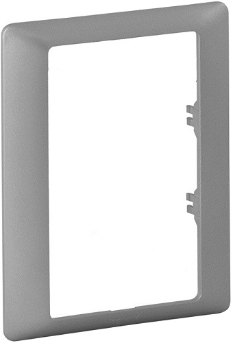 

Рамка Legrand 754241 Valena LIFE, для двойных розеток, 1-ая, алюминий, 754241