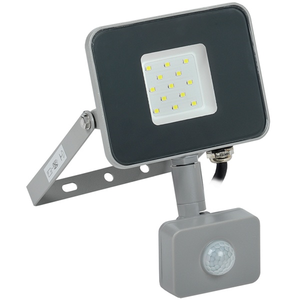 

Прожектор IEK LPDO702-10-K03 СДО 07-10Д светодиодный серый с ДД IP54, LPDO702-10-K03