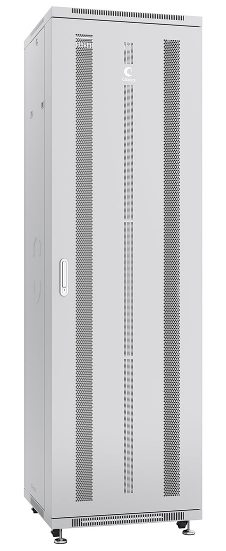 

Шкаф напольный 19", 42U Cabeus ND-05C-42U80/80 800x800x2055mm (ШхГхВ) передняя и задняя перфорированные двери, ручка с замком, цвет серый (RAL 7035), ND-05C-42U80/80