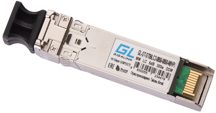 

Модуль GIGALINK GL-OT-ST05LC2-0850-0850-M(HP) SFP+, 10Гбит/с, два волокна, ММ, 2хLC, 850 нм, 5 дБ (до 300 м) (JD092B HP X130 10G SFP+ LC SR Transceiv, GL-OT-ST05LC2-0850-0850-M(HP)