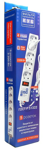 фото Сетевой фильтр  Power Cube SPG-B-6-WHITE в Ростове-на-Дону