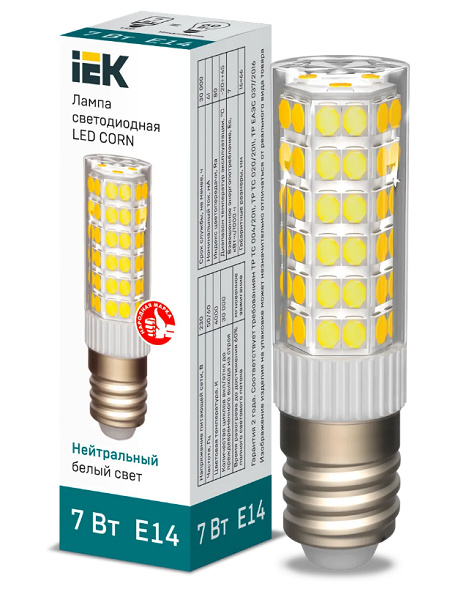 фото Лампа светодиодная IEK LLE-CORN-7-230-40-E14 в Уфе
