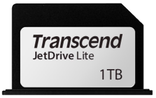 

Карта памяти Transcend JetDrive Lite 330 TS1TJDL330 Карта расширения памяти Transcend JetDrive Lite 330 для Apple MacBook, 1 TБ, JetDrive Lite 330