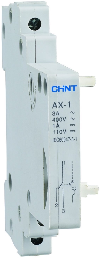 

Вспомогательный контакт CHINT 158999 AX-1 для DZ158, 158999