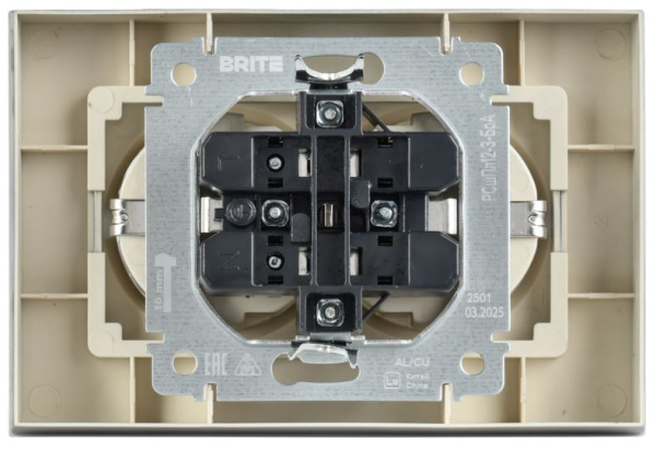 фото Розетка двухместная с заземлением  IEK BR-R28-16-K47-F в Санкт-Петербургe