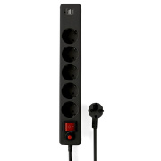 фото Сетевой фильтр Гарнизон ECL-5-U2-B-1.8