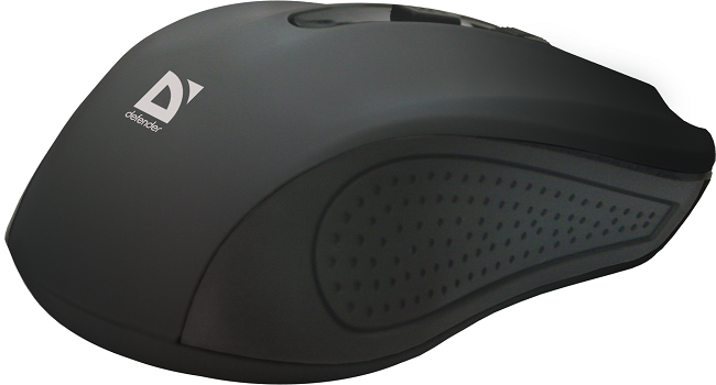 

Мышь Wireless Defender Accura MM-935 52935 черная, 800-1600dpi, 4 кнопки, Accura MM-935
