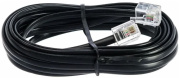 фото Кабель телефонный Cablexpert TC6P4C-2M-BK