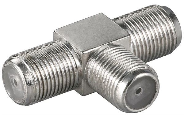 

Переходник Rexant 06-0022-A антенный, (3-гнезда F), тройник, 06-0022-A