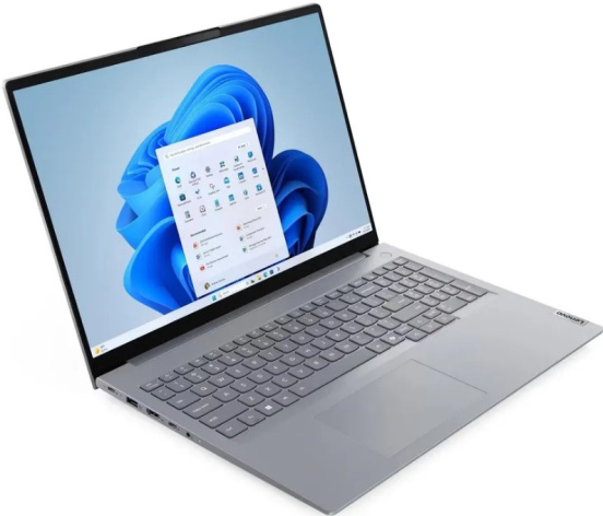 фото Ноутбук Lenovo ThinkBook 16 G9 IRL 16" (Intel Core 5, 16Гб DDR5, SSD 512 Гб, HD Graphics, Windows 11 Профессиональная) Серый [21US000QGQ]