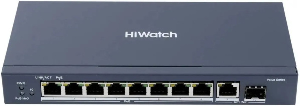 фото Коммутатор  HiWatch DS-S1008GP в Нижнем Новгороде