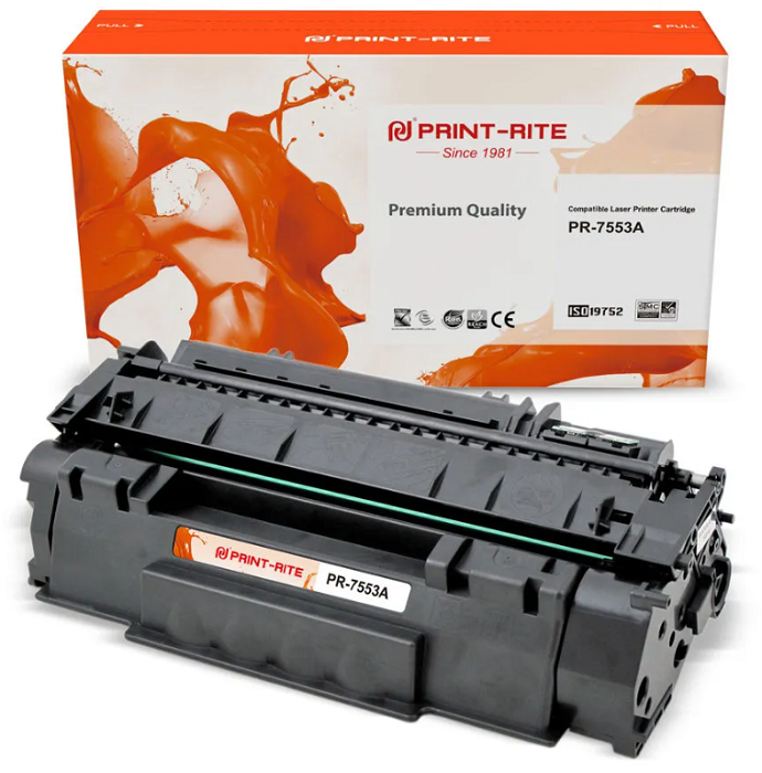 

Картридж Print-Rite PR-7553A Q7553A черный (3000стр.) для HP P2014/P2015/M2727, PR-7553A