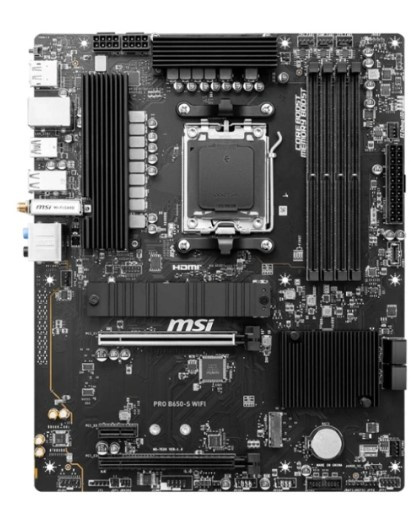 фото Материнская плата MSI PRO B650-S WIFI (УЦЕНЕННЫЙ), AM5, AMD B650, ATX в Санкт-Петербургe