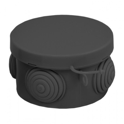 Изображение товара Коробка распаячная EKF plc-kmr-040-038-b для электропроводки монтаж на стене