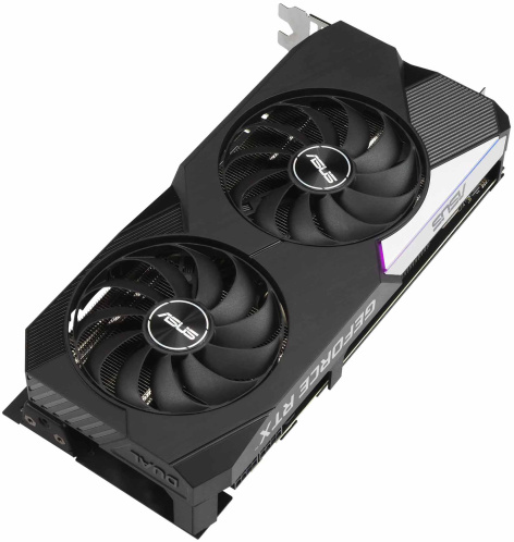 фото Видеокарта ASUS GeForce RTX 3070 DUAL OC (DUAL-RTX3070-O8G-V2)