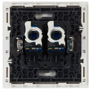 фото Розетка компьютерная IEK FP-K20-2-K01
