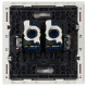 фото Розетка компьютерная двойная IEK FP-K20-2-K01 в Уфе