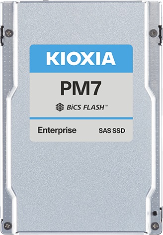 

Накопитель SSD 2.5'' Toshiba (KIOXIA) KPM7VVUG1T60 PM7-V 1.6TB SAS 24Gb/s TLC 4200/3400 MB/s IOPS 720K/320K TBW 8760 MTTF 2.5M, KPM7VVUG1T60