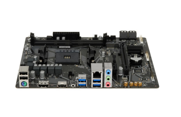 фото Материнская плата mATX GIGABYTE A520M H ARGB