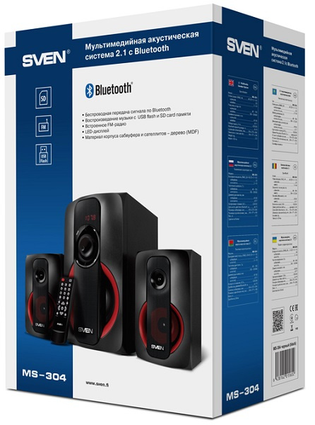 фото Компьютерная акустика 2.1 Sven MS-304 в Казани