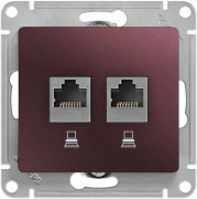 фото Розетка компьютерная Systeme Electric GSL001185KK