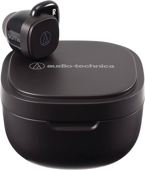 фото Наушники внутриканальные Audio-Technica ATH-SQ1TW black в Казани