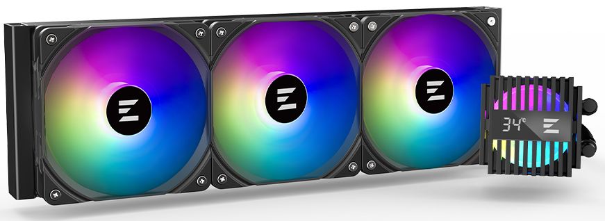 

Система охлаждения жидкостная Zalman ALPHA2 A36 BLACK LGA1151/1200/1700/2066/2011/AM5/AM4 (Cu, 350W, 600-2000RPM, 69,2CFM, 29.7dB, LCD, ARGB, 4-pin PW, ALPHA2 A36 BLACK