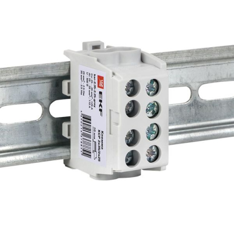 фото Клемма распределительная  EKF ksr-2.35-2.25-grey в Ростове-на-Дону
