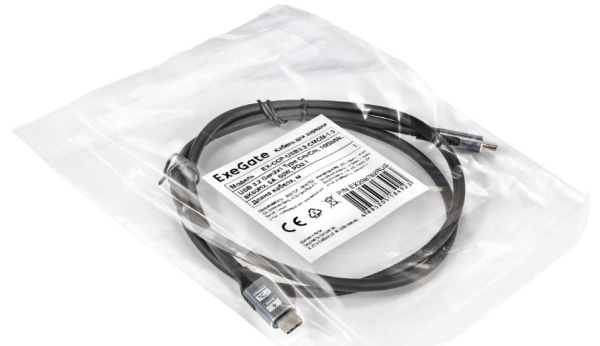 фото Кабель интерфейсный  Exegate EX-CCP-USB3.2-CMCM-1.0 в Волгограде