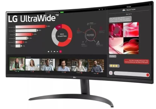 фото Монитор 34" LG UltraWide 34WR50QK-B в Волгограде