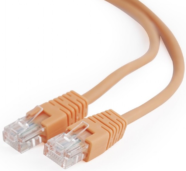 

Кабель патч-корд U/UTP 5e кат. 1м. Cablexpert PP12-1M/O литой, многожильный, оранжевый, PP12-1M/O