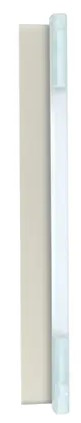 

Рамка IEK BR-M12-G-K01 1-м BRITE РУ-1-2-БрБ стекло белая, BR-M12-G-K01