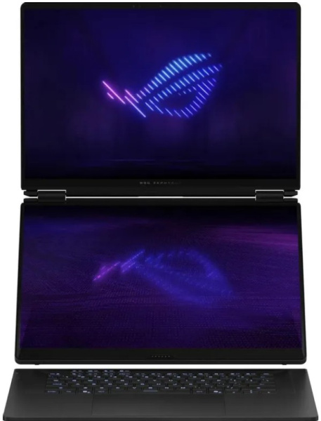фото Ноутбук ASUS ROG Zephyrus Duo 16 GX651AX-SR117W 16" (Intel Core Ultra 9, 64Гб LPDDR5X, SSD 1 Тб, GeForce RTX 5090, Windows 11 Домашняя) Темно-серый [90NR0NT2-M00520]
