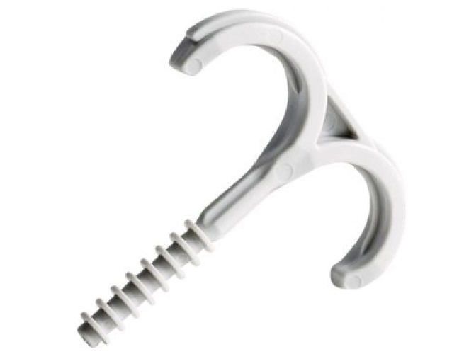 

Клипса Ecoplast 41826 F типа двойная для труб D16-20мм (100шт), 41826