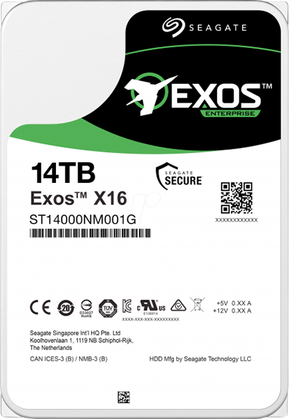 фото Жесткий диск 14TB SATA 6Gb/s Seagate ST14000NM001G в Самаре