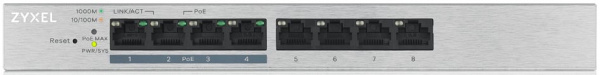 фото Коммутатор управляемый ZYXEL GS1200-8HPV2-EU0101F в Уфе