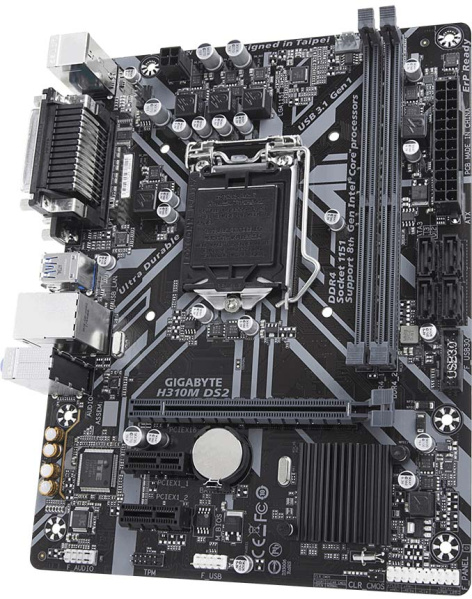 фото Материнская плата mATX GIGABYTE H310M DS2
