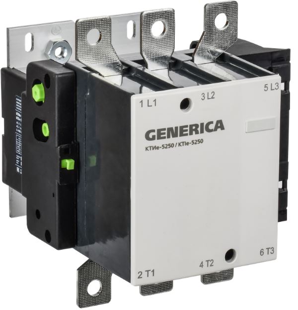 

Контактор IEK KKTE50-250-400-10 КТИе-5250 250А 400В/АС3 GENERICA, KKTE50-250-400-10