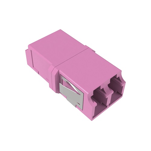 

Адаптер проходной DKC RNFA54DLC LC/UPC-Duplex TOP, Senior/Senior, SC-footprint, OM4, маджента, "RAM telecom", RNFA54DLC