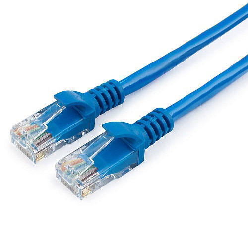 

Кабель патч-корд U/UTP 5e кат. 5м Гарнизон PC-UTP-5e-5-B CCA light литой, многожильный (синий), PC-UTP-5e-5-B