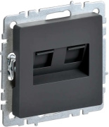 фото Розетка компьютерная IEK BR-K20-1-K53