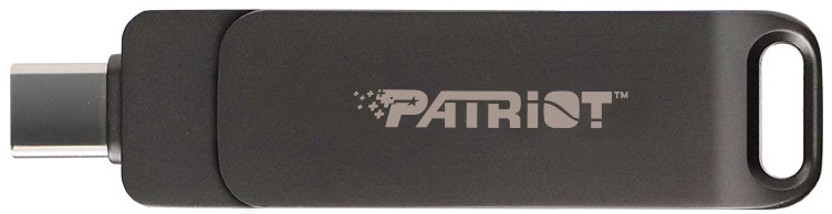 

Накопитель USB 3.2 32GB Patriot Memory Rage R550 Swing Type-A+C black, Rage R550